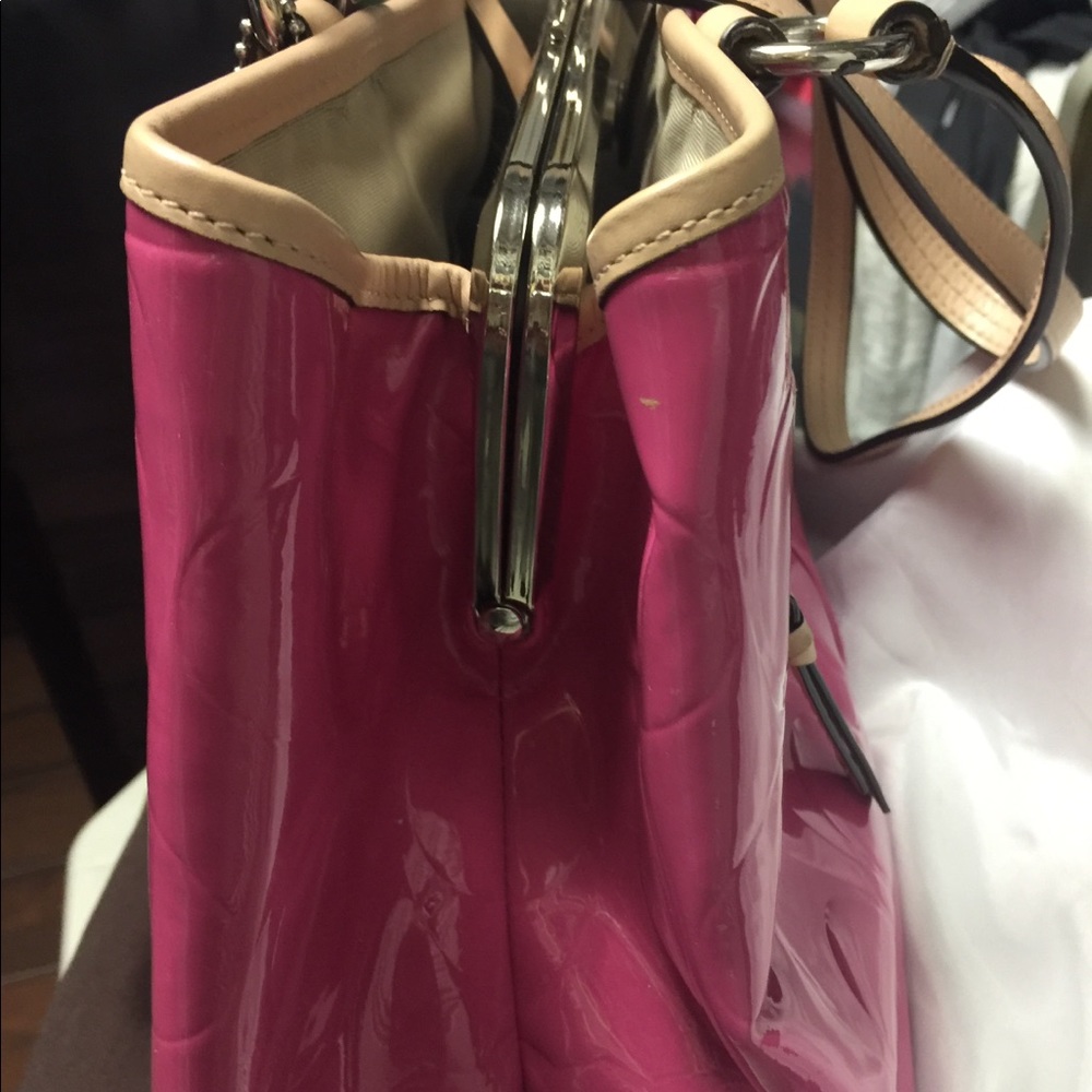 Pink authentic Coach Purse - Picture 8 of 8