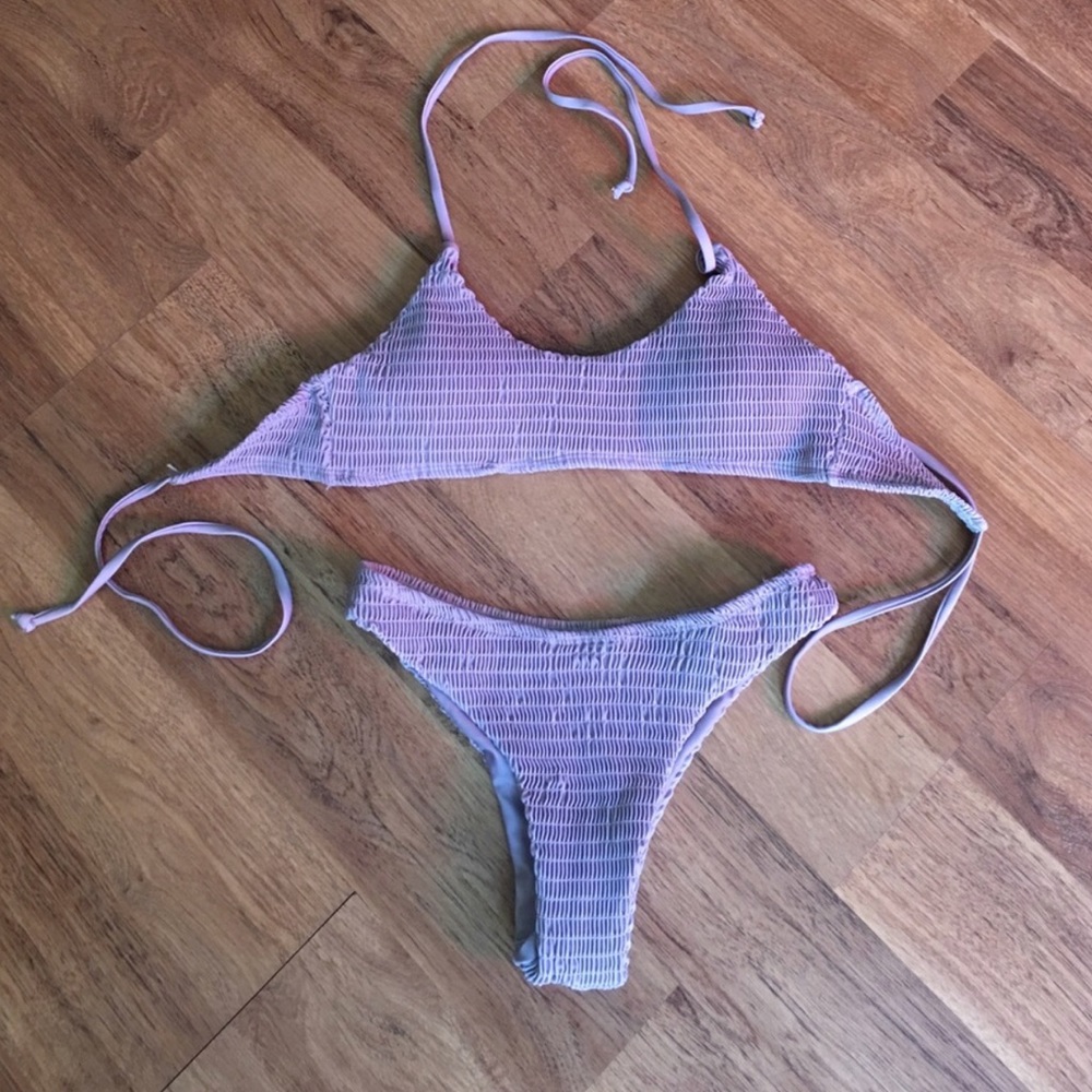 Purple bikini