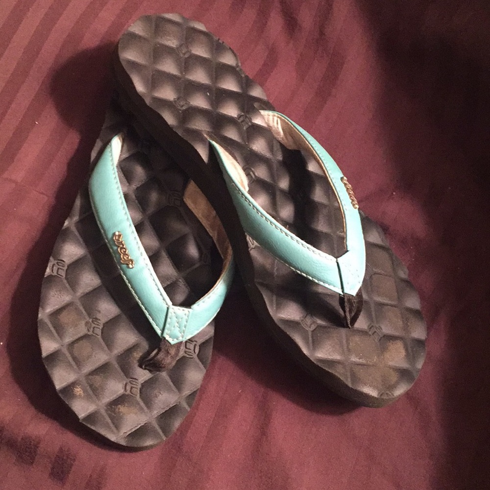 Turquoise Reef Dreams sandals
