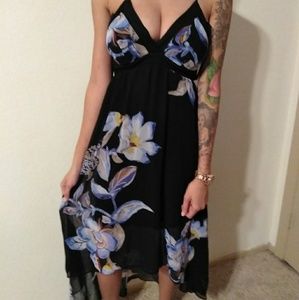 White House Black Market High-Low Maxi Dress