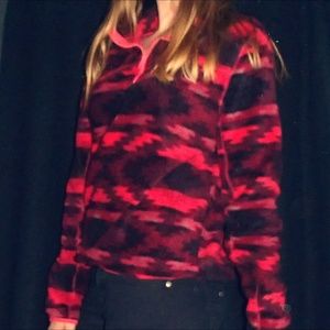 Dark Pink Aeropostale Fleece Sweater