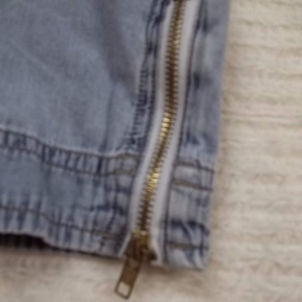 GB Jean Like Long Sleeve Zipper Closure Women's Jacket-Medium, New with Tags - Picture 4 of 8