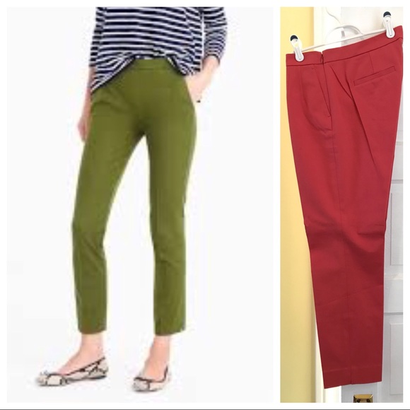 J crew martie slim crop pant Clearance