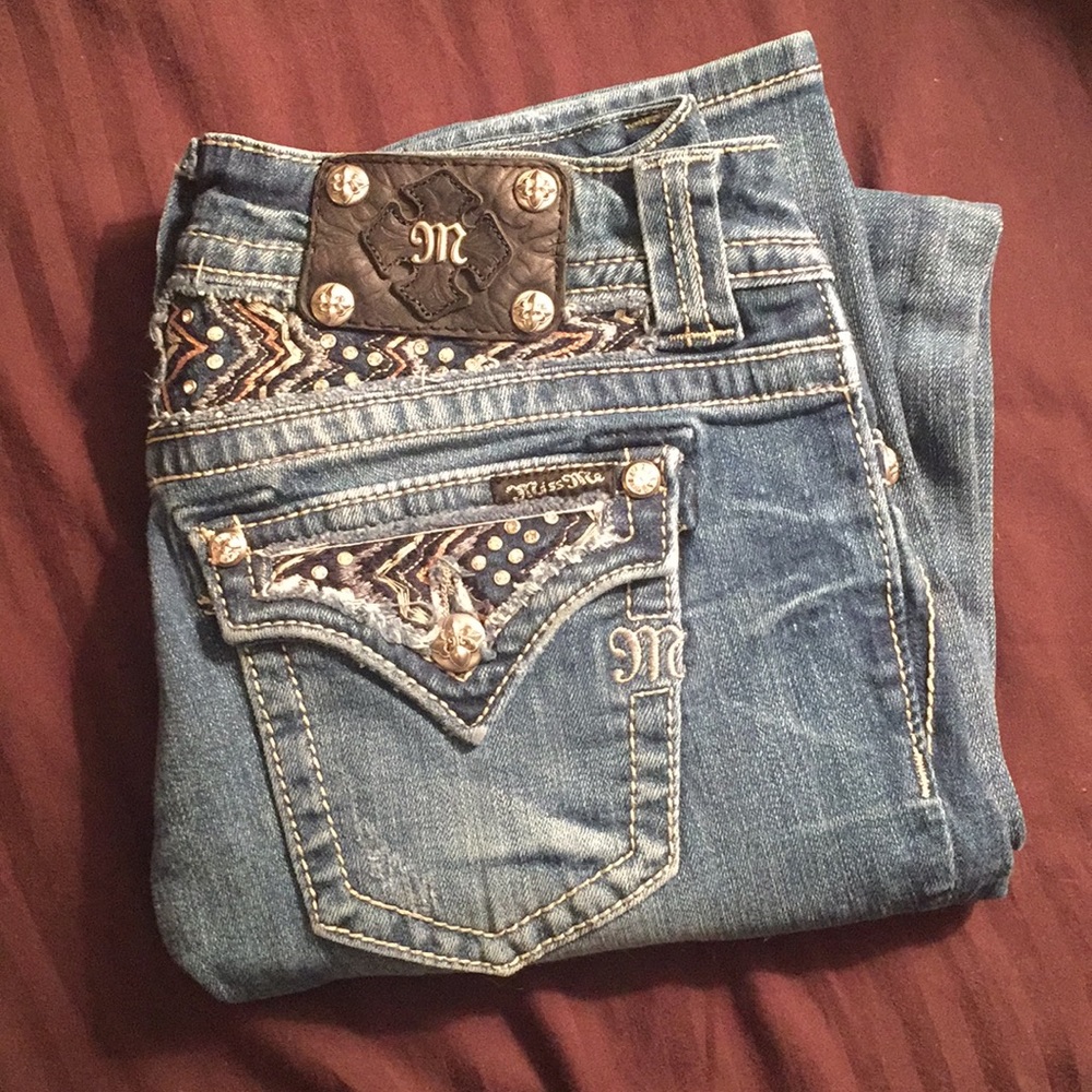 Miss Me bootcut jeans sz 28