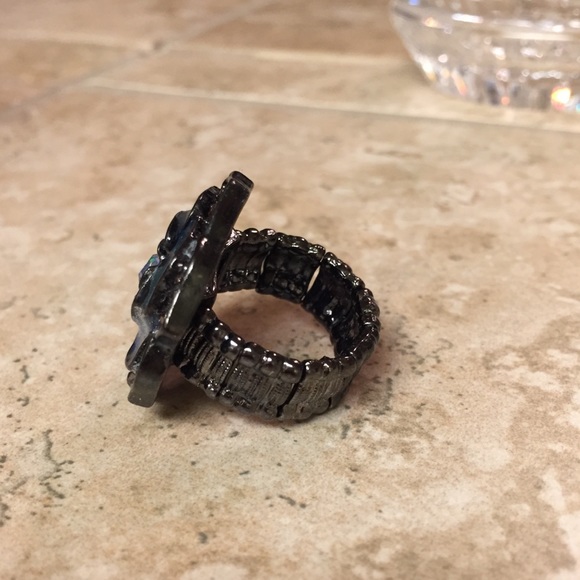 Blue💙Rose🌹Ring - Picture 3 of 5