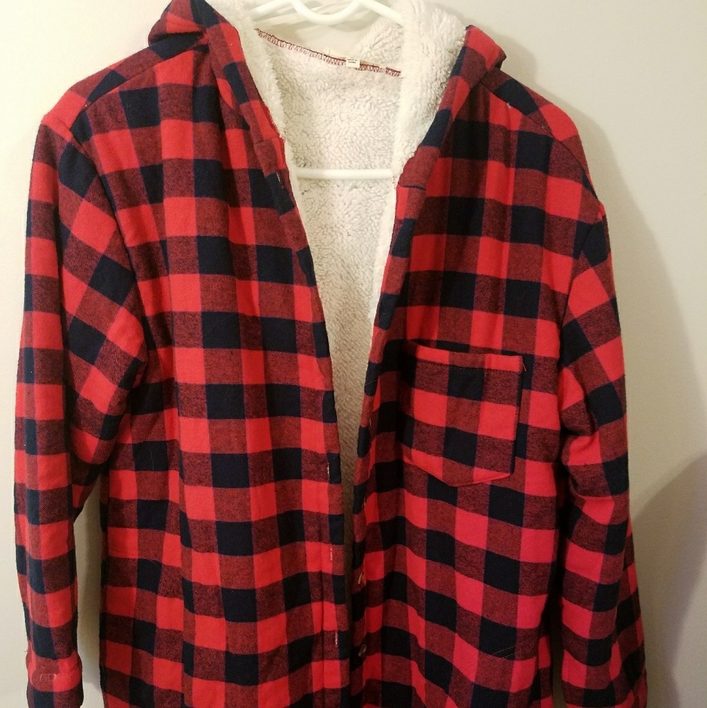 Buffalo plaid jacket