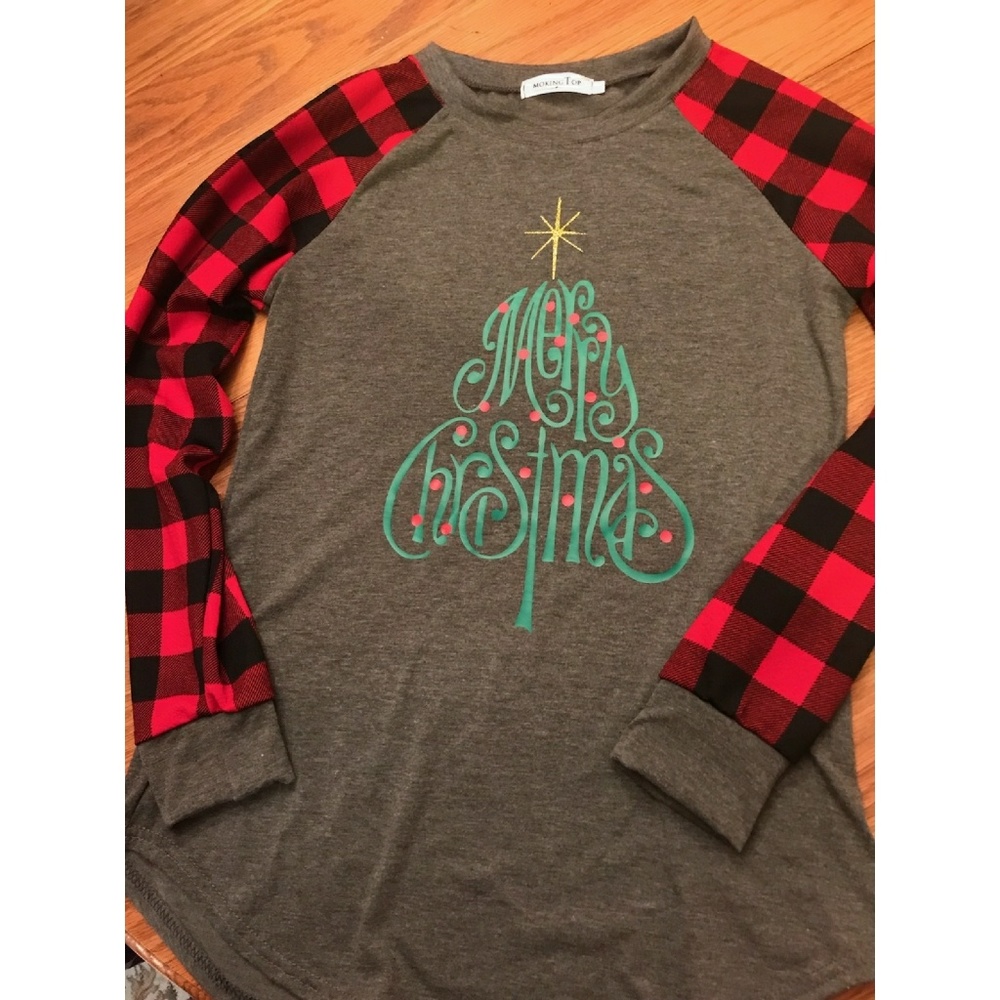 Christmas long sleeve tee