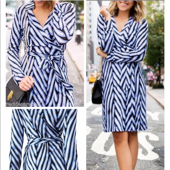 Diane Von Furstenberg Dresses & Skirts - 🦃SALE!!! NWT DVF JEANINE TWO WRAP DRESS