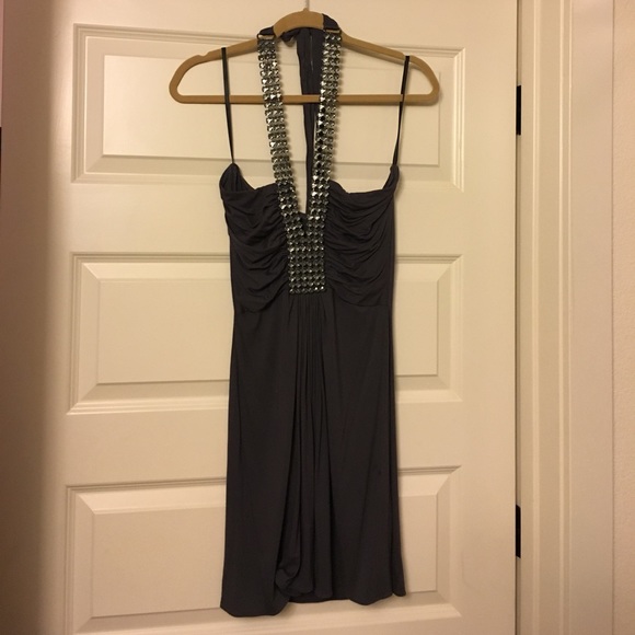 Sky Dresses & Skirts - Sky bejeweled halter party dress Sky Dresses & Skirts - Sky bejeweled halter party dress