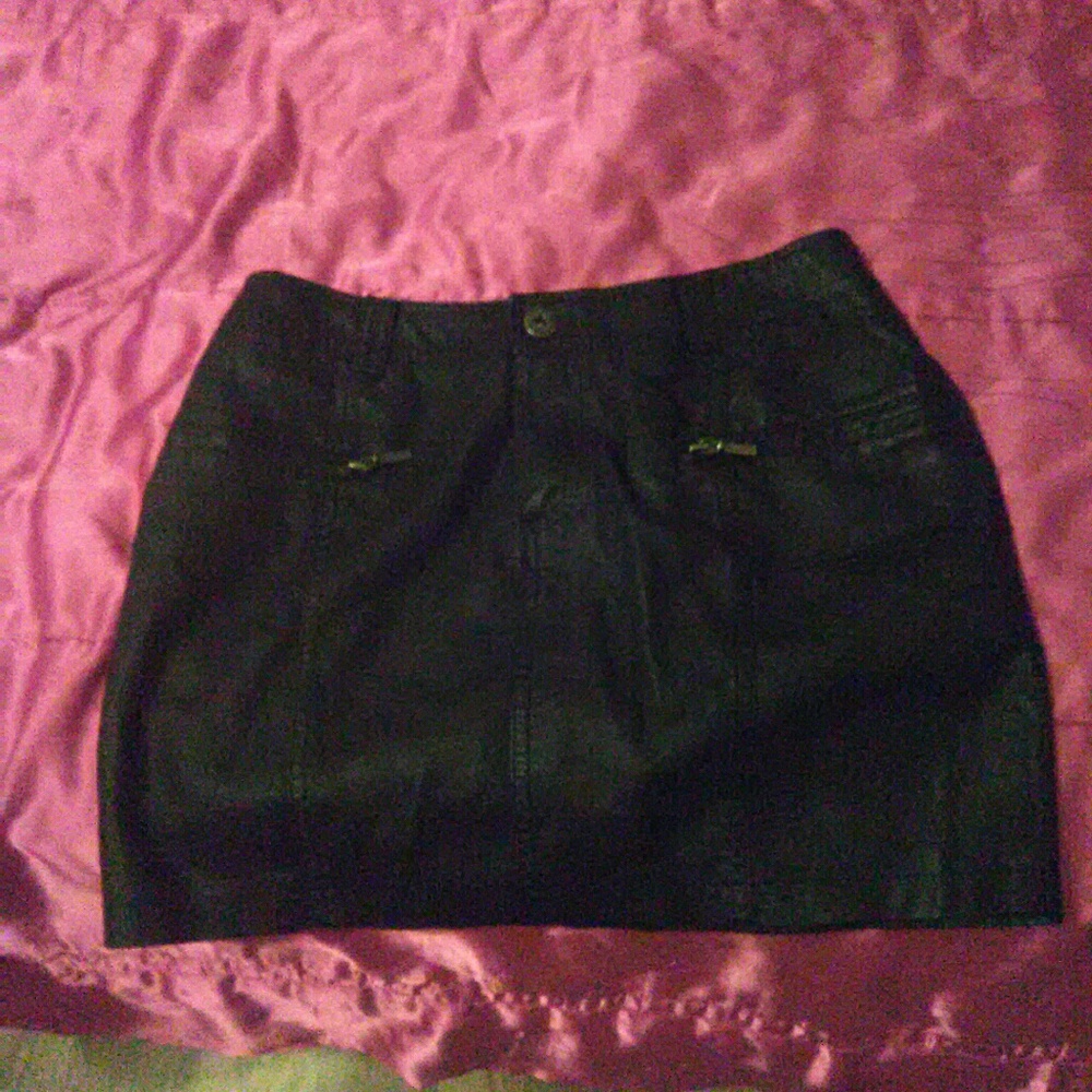 Leather skirt