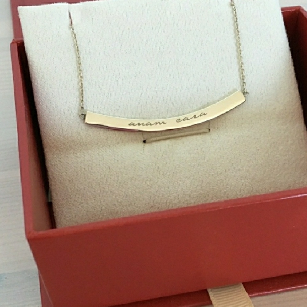 Sterling silver soul friend necklace