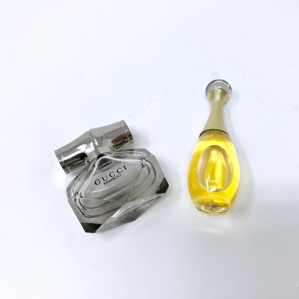 Gucci and Dior perfume 5ml