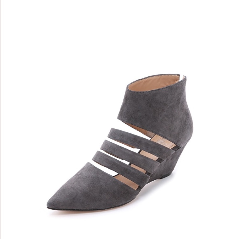 Sigerson Morrison Wilma Suede Wedges