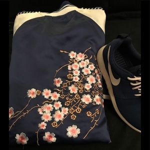 Bagatelle Embroidered Bomber Jacket