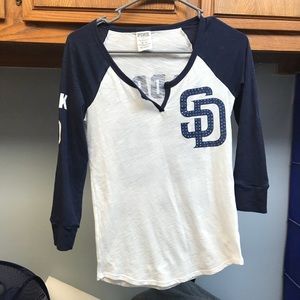 Pink Padres shirt