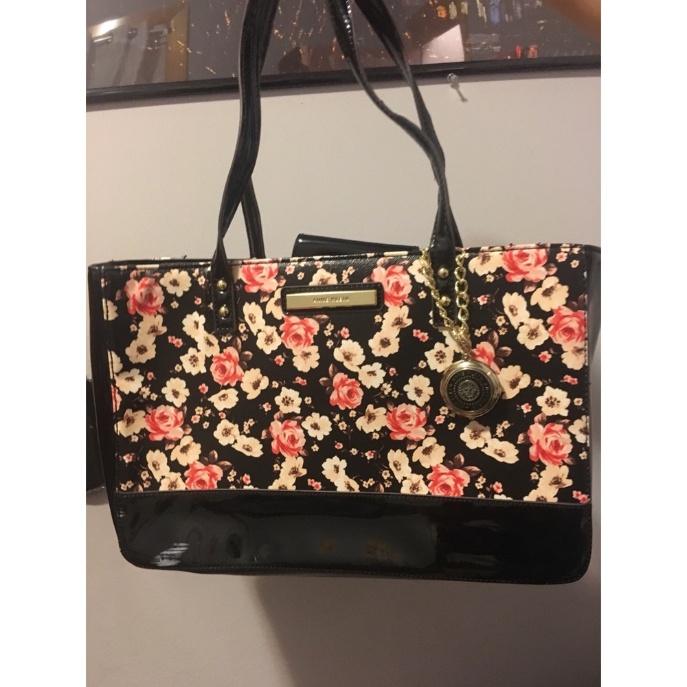 Ann Klein tote bag pretty in pink