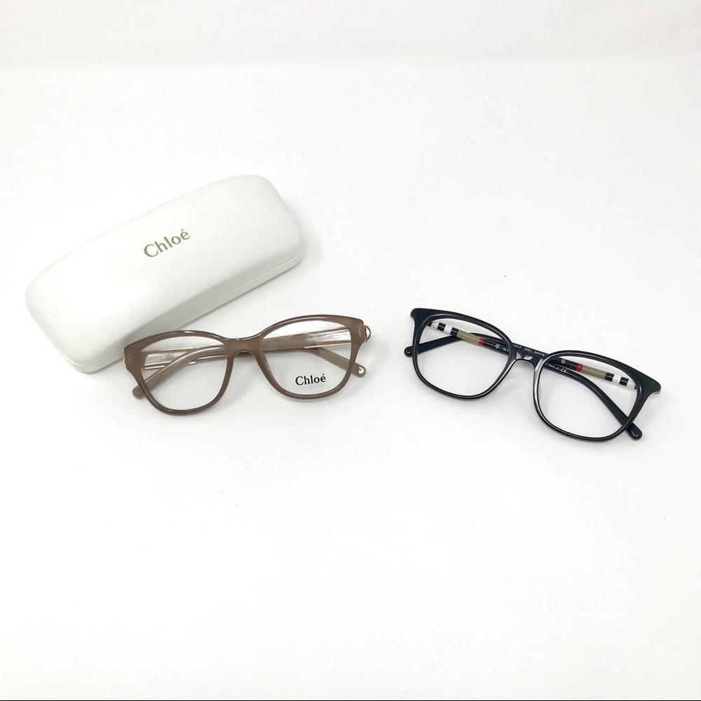 Chloe and Burberry Glasses frame