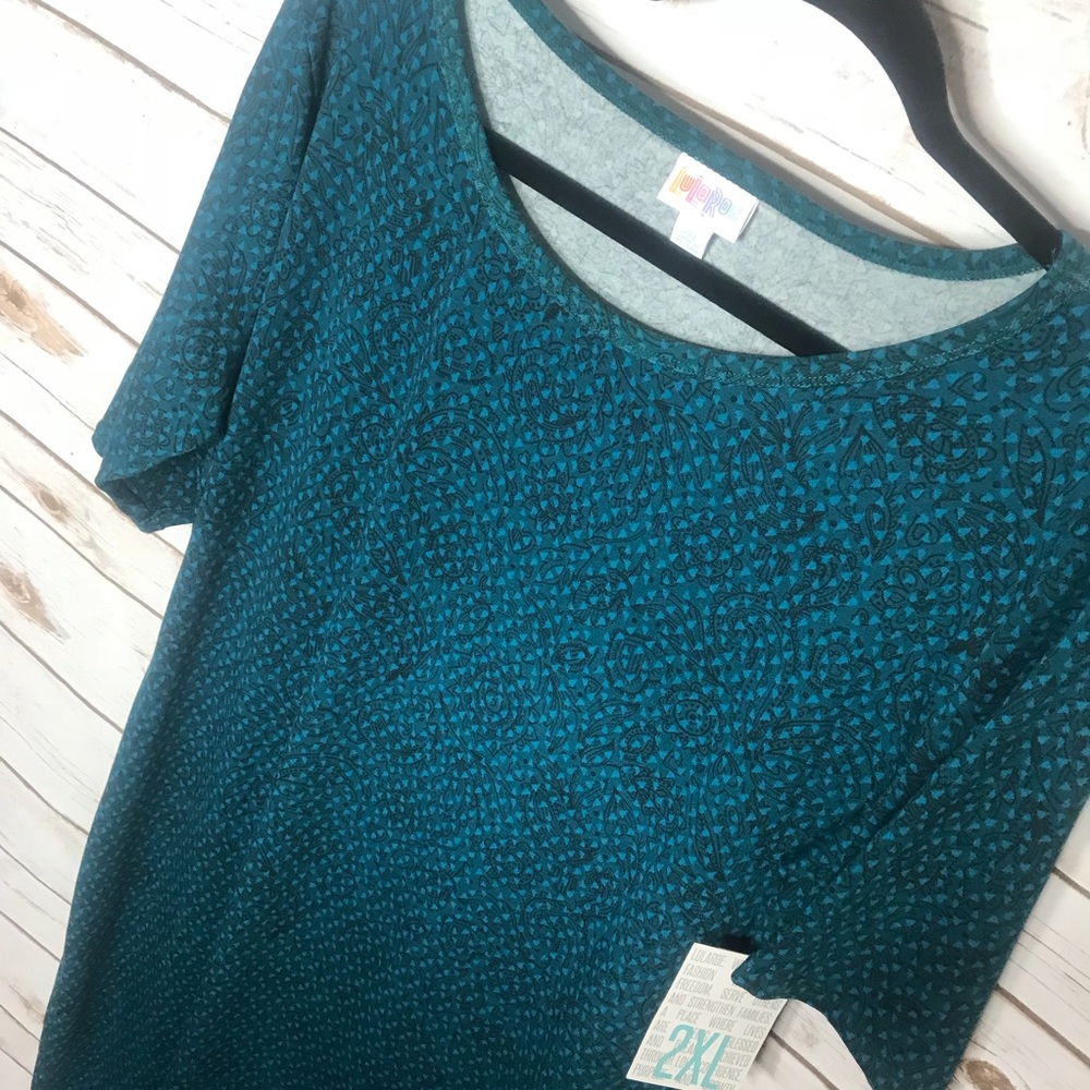 NWT LuLaRoe 2XL Julia Dress - Picture 2 of 7