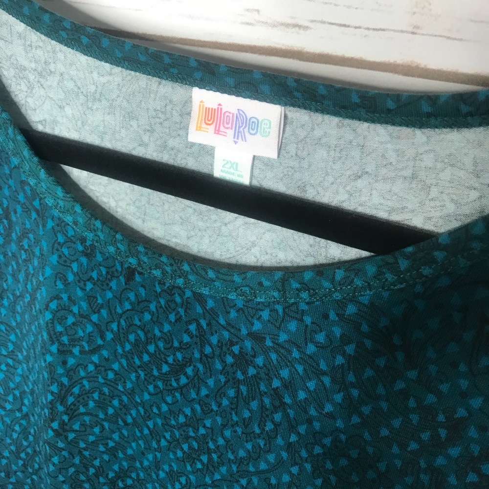 NWT LuLaRoe 2XL Julia Dress - Picture 4 of 7