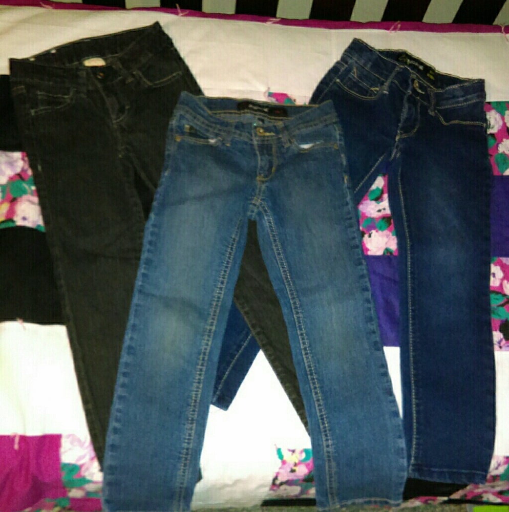 3pairs bundle little girls like new jeans sz5