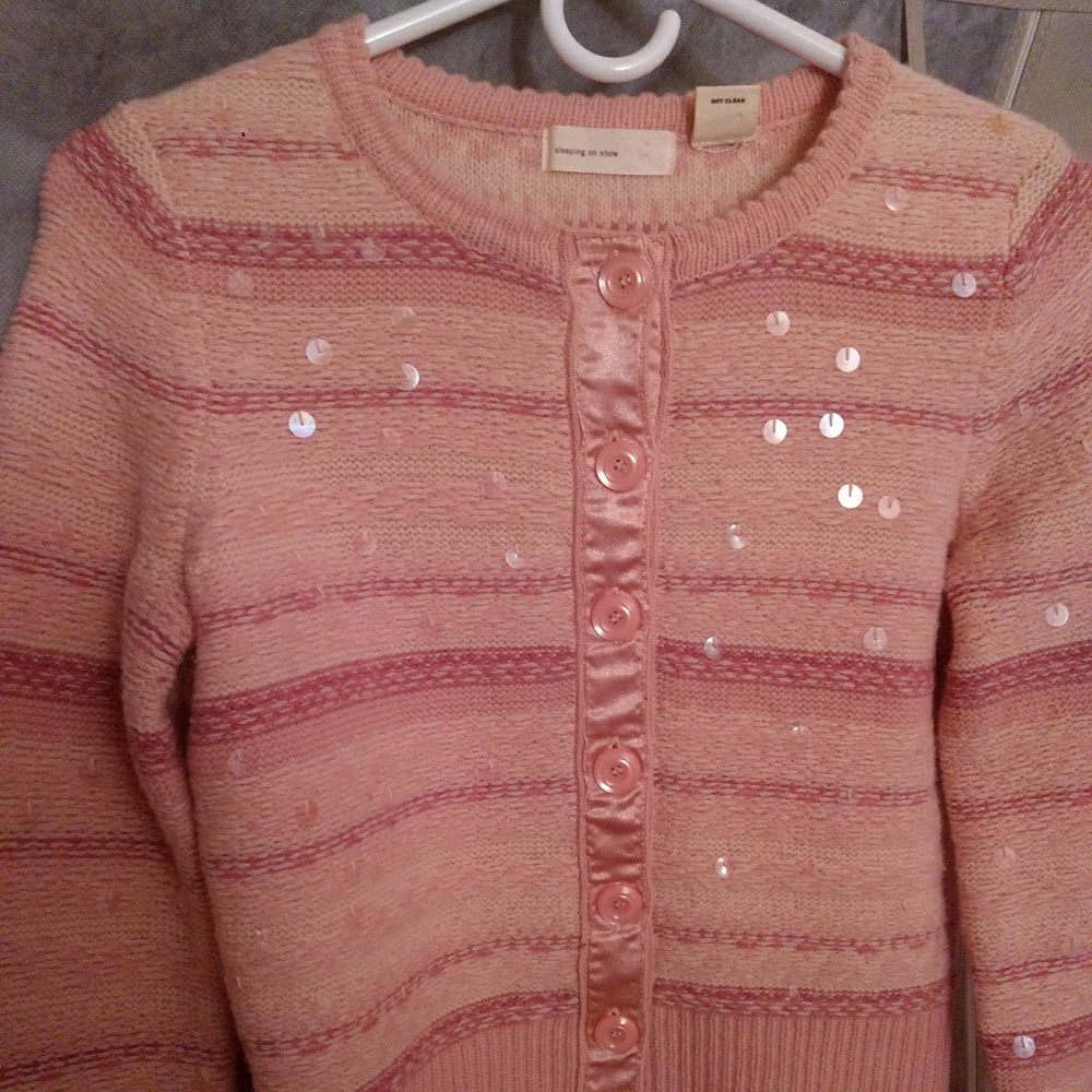 Anthropology Sleeping on Snow 100% Lamb's wool