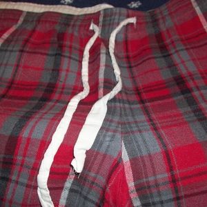 Red Plaid Pajama Pants