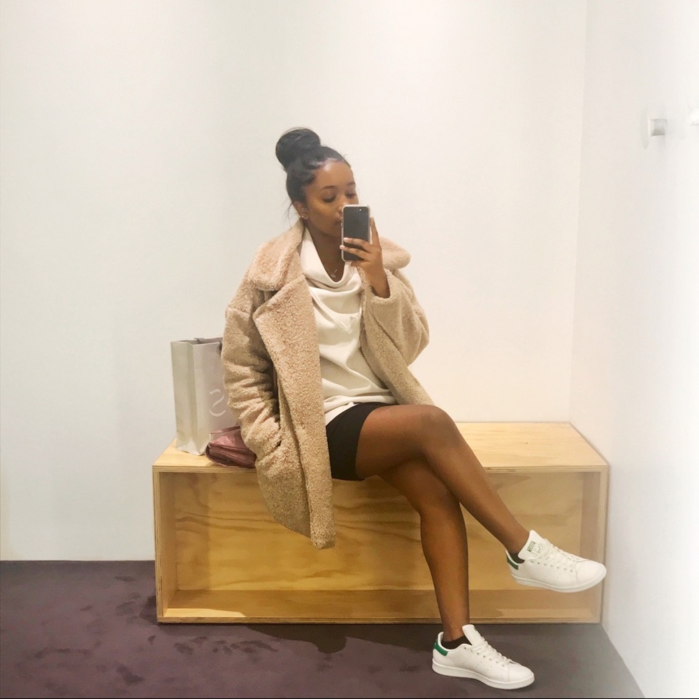 Teddy Shearling Coat