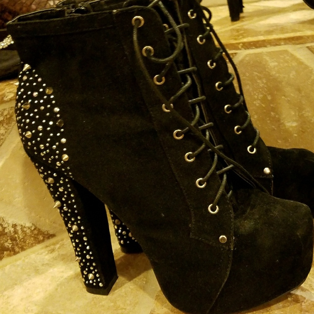 Platform Ankle Boots