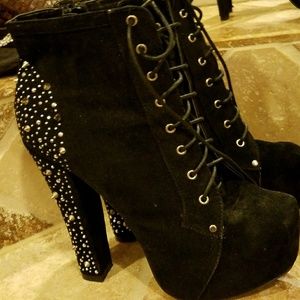 Platform Ankle Boots
