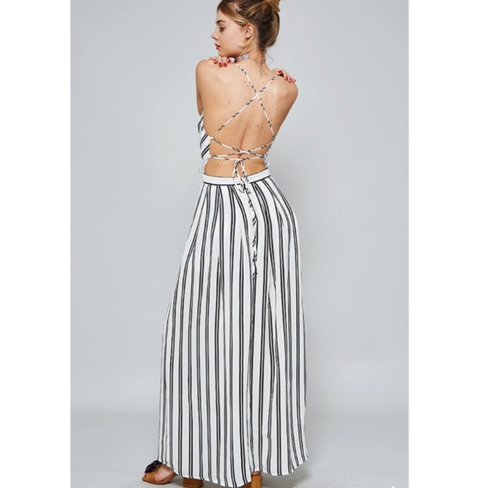 Striped Romper
