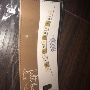 Friendsgiving Felt Banner