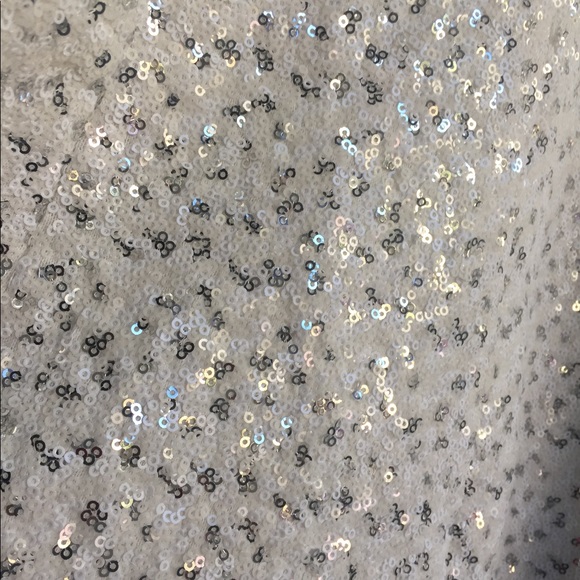 Sequin Skater Mini Dress with Open Back - Picture 7 of 8