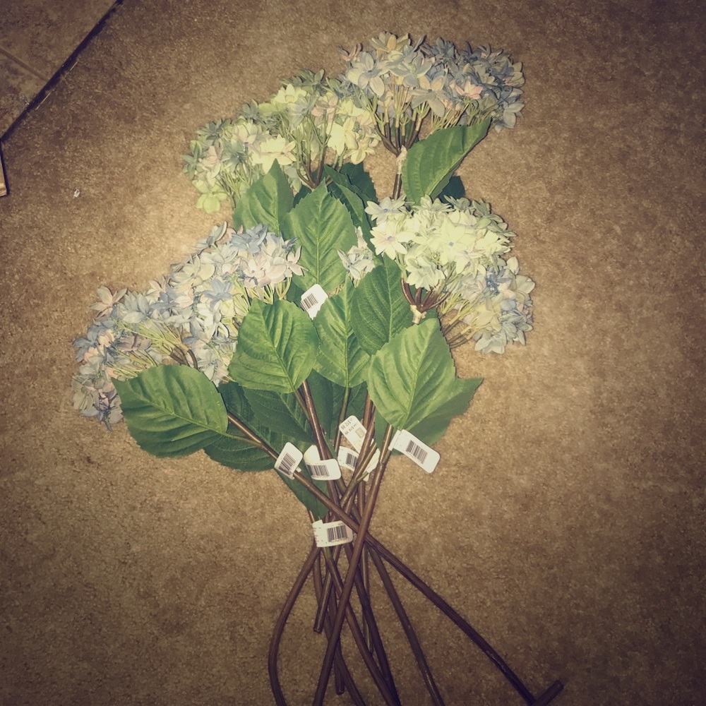 Faux flowers