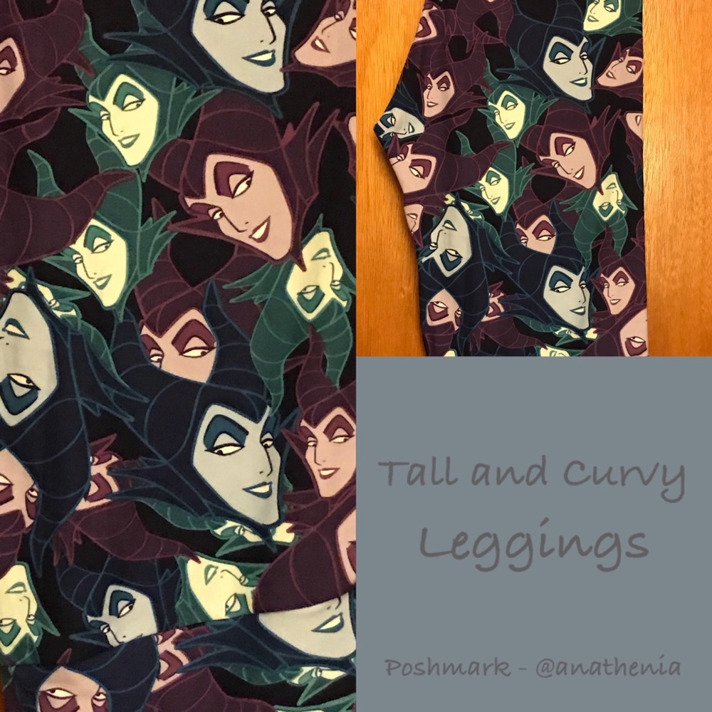 BNWT LuLaRoe TC RARE UNICORN Maleficent