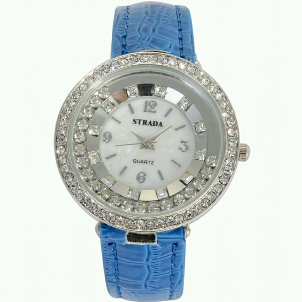 SOLD πHP 10/23πAustrian Crystal Japanese watch - Picture 1 of 4