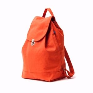 Baggu Canvas Drawstring Backpack Clay