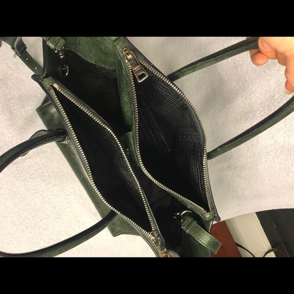 Dark green PRADA bag - Picture 5 of 8
