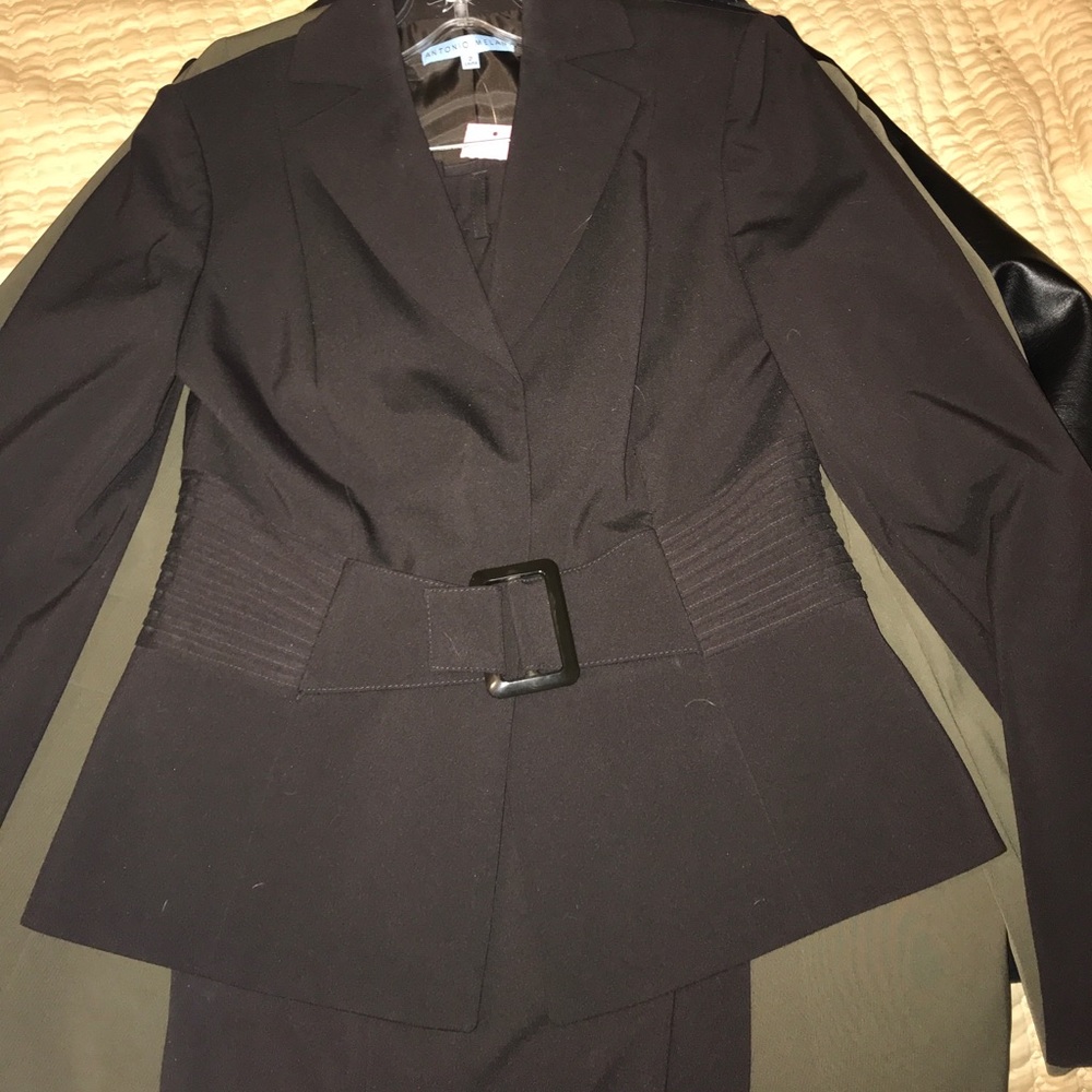 Antonio Melani business jacket and pants.