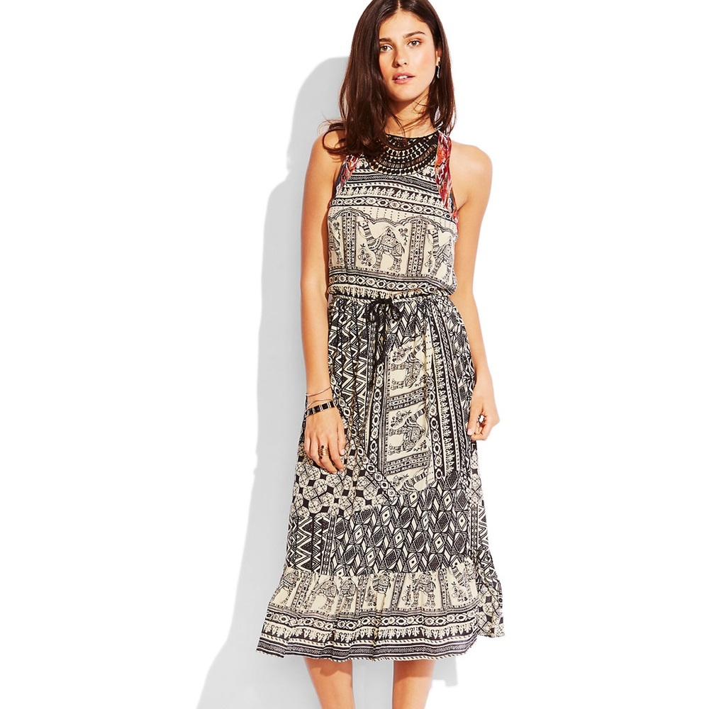 Lucky Brand midi dress
