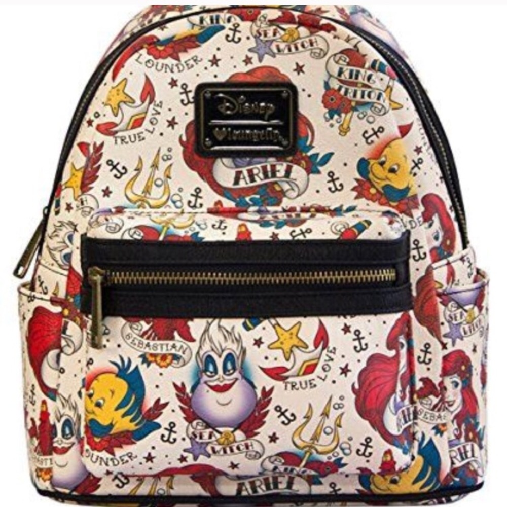 ISO!! Loungefly little mermaid mini backpack