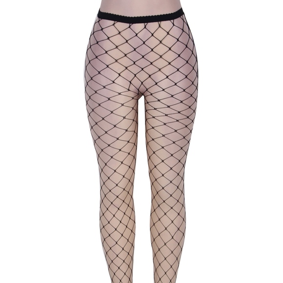 SEXY DIAMOND FISHNET STOCKINGS! HOT!!! - Picture 3 of 4