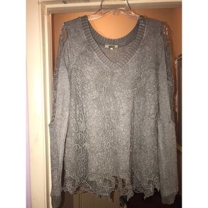 Gimmicks Crochet Sweatshirt