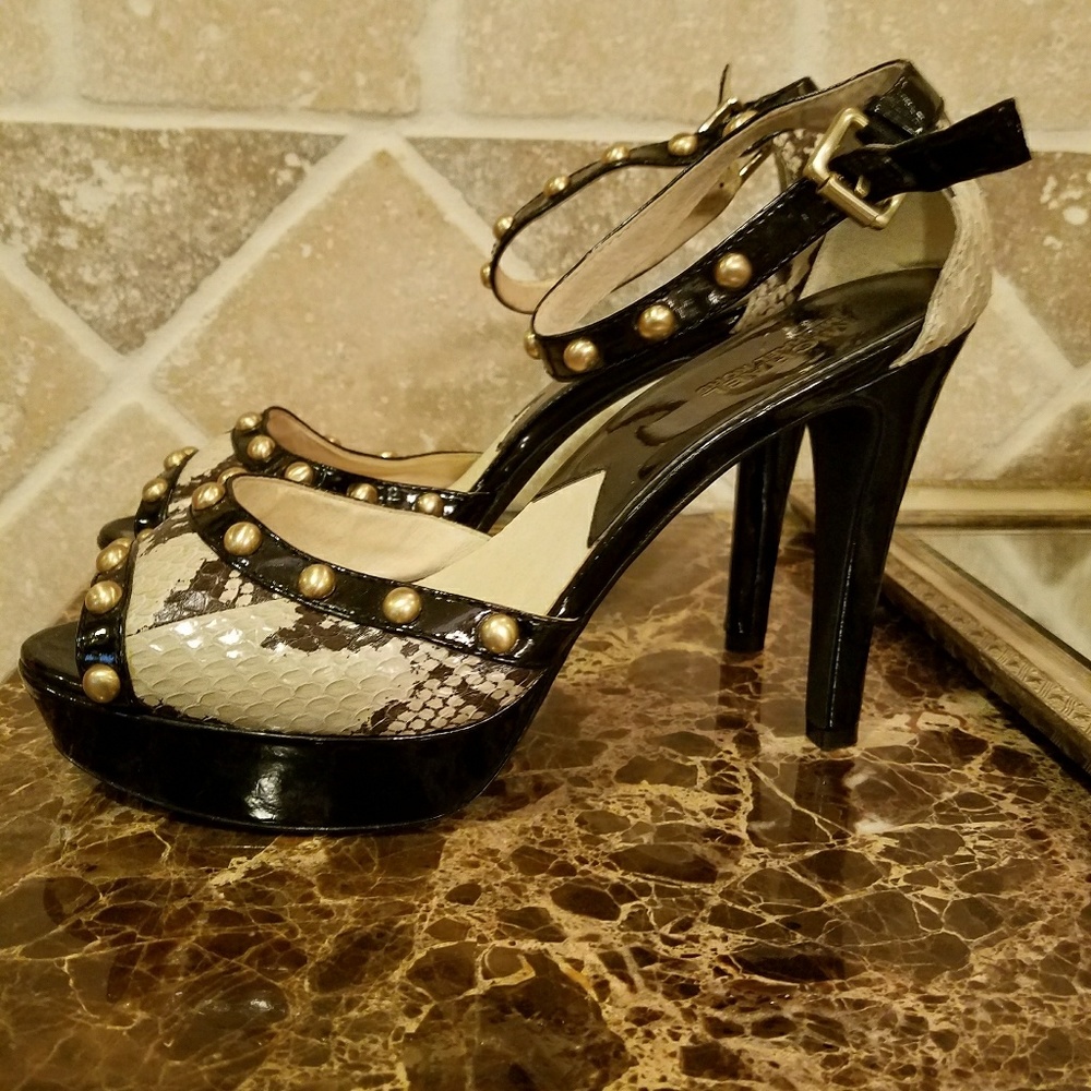 Michael kors Leather platform heels