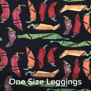 BNWT LuLaRoe OS RARE UNICORN Hot Peppers