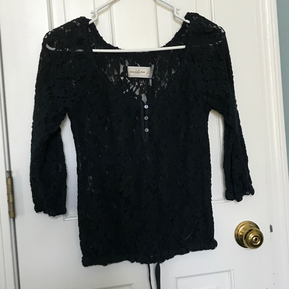 Floral Laced Abercrombie & Fitch Blouse