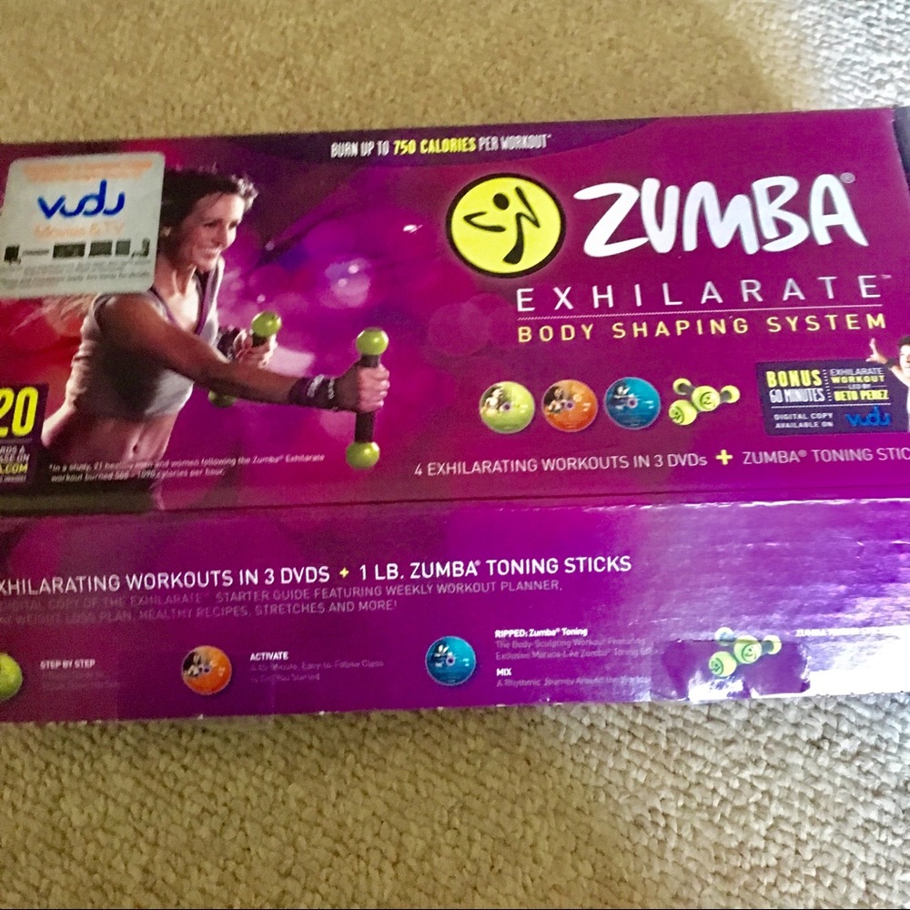 Zumba DVD set