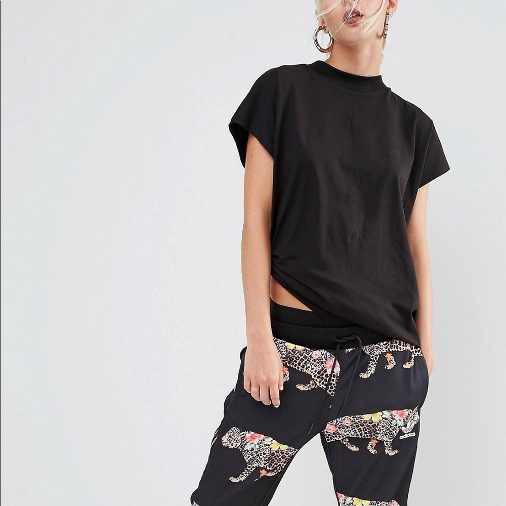 Adidas Originals X Leopard Cuffed Sweat Pants