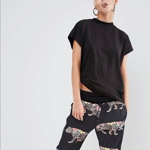 Adidas Originals X Leopard Cuffed Sweat Pants