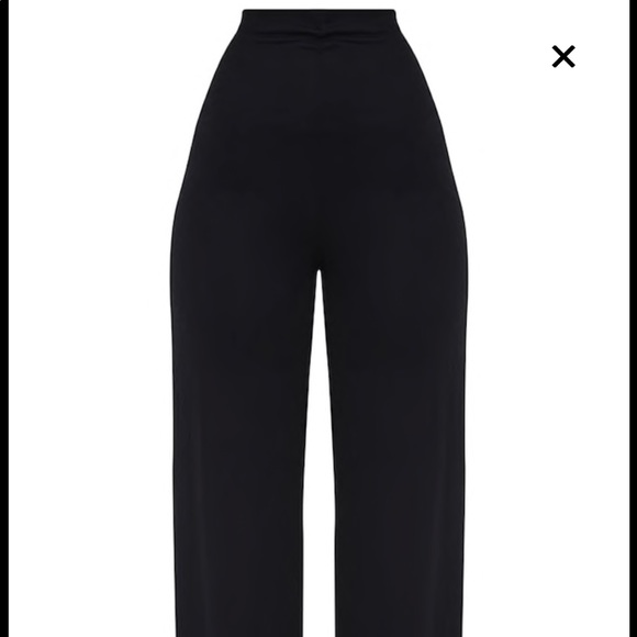 High Waisted Wide Leg Trouser - Picture 3 of 5