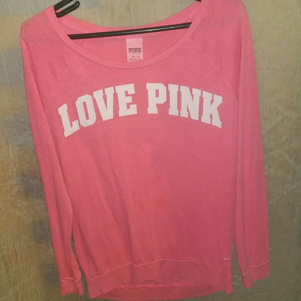 Ladies VS PINK Oversized Crew Sz XS